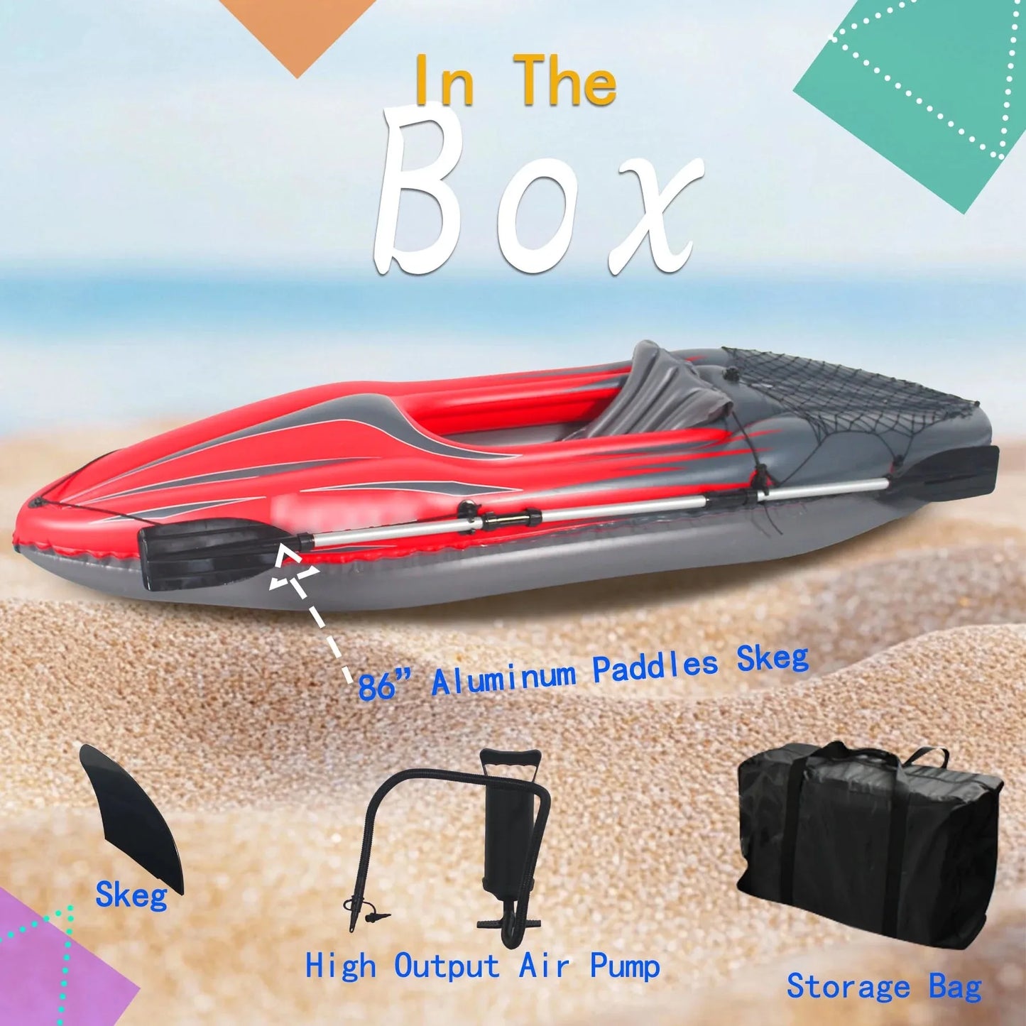 HHSJZWCY Inflatable Kayak Fishing Boat One Person
