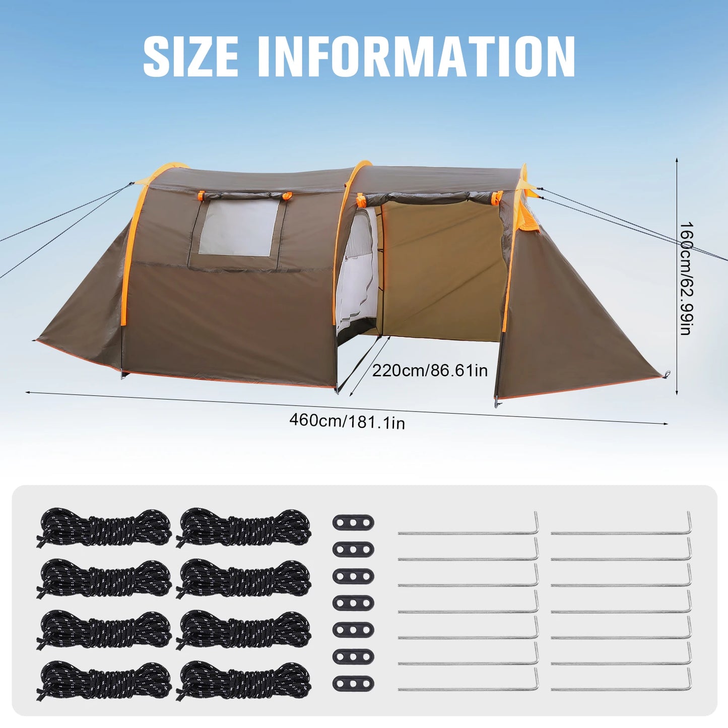 NovaSphere Oxford Two Person Backpacking Tent