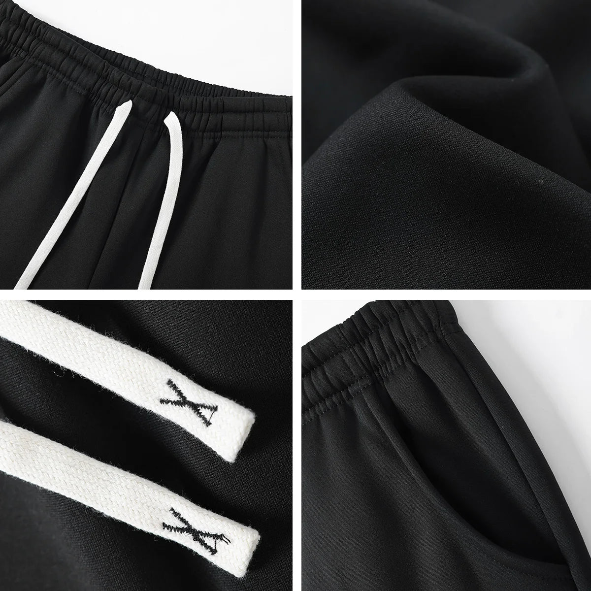 Men's Polyester Drawstring Jogger Pants for All Seasons
