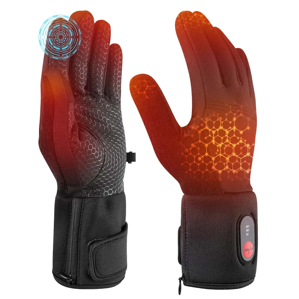 Savior Heat Rechargeable Electric Heated Glove Liners For Men Women