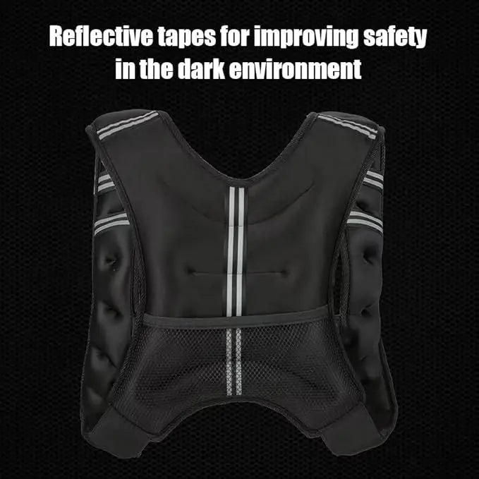 Weighted Vest For Men And Women, 12-30 Lbs Weights Included
