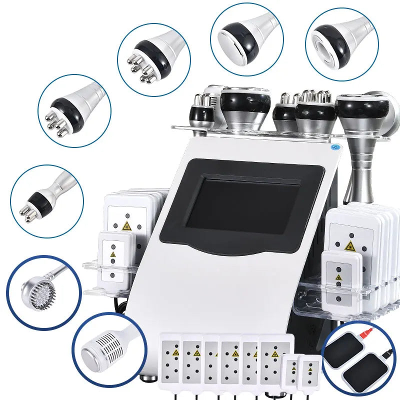 Amilibeauty 9 In 1 Cavitation Vacuum Weight Loss Machine Ultrasonic