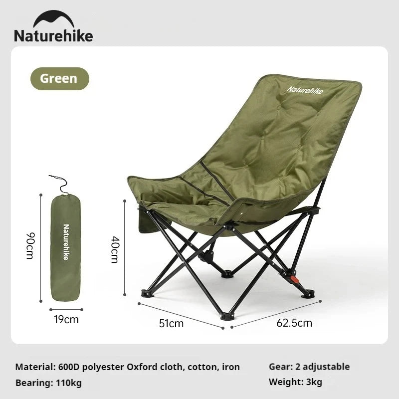 Naturehike Sea Star Recliner Outdoor Folding High Back Moon Chair