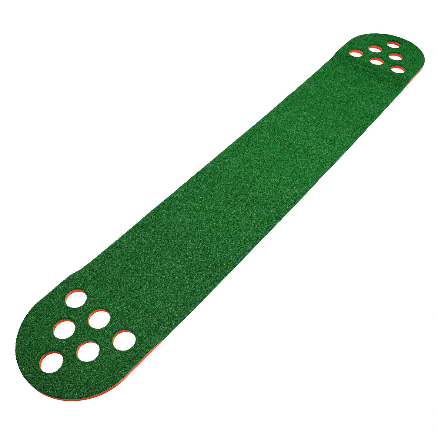 Foldable Golf Putting Mat With 2 Clubs And 2 Balls