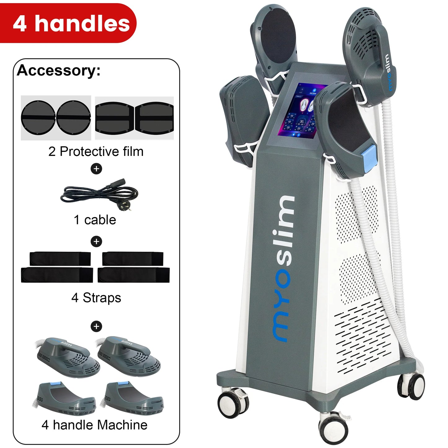 MYOSLIM EMS Body Sculpting Machine 6500W For Fat Loss