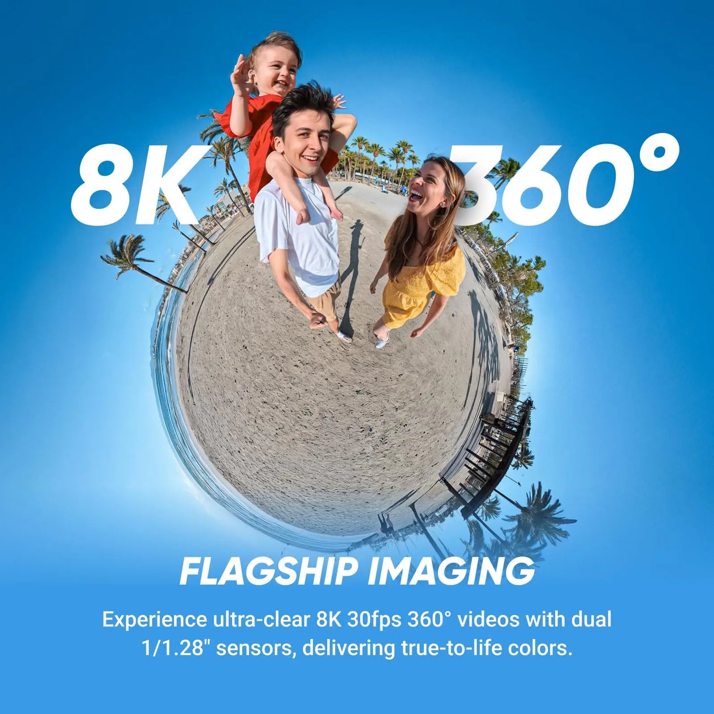 Insta360 X5 8K 360 Degree Action Camera