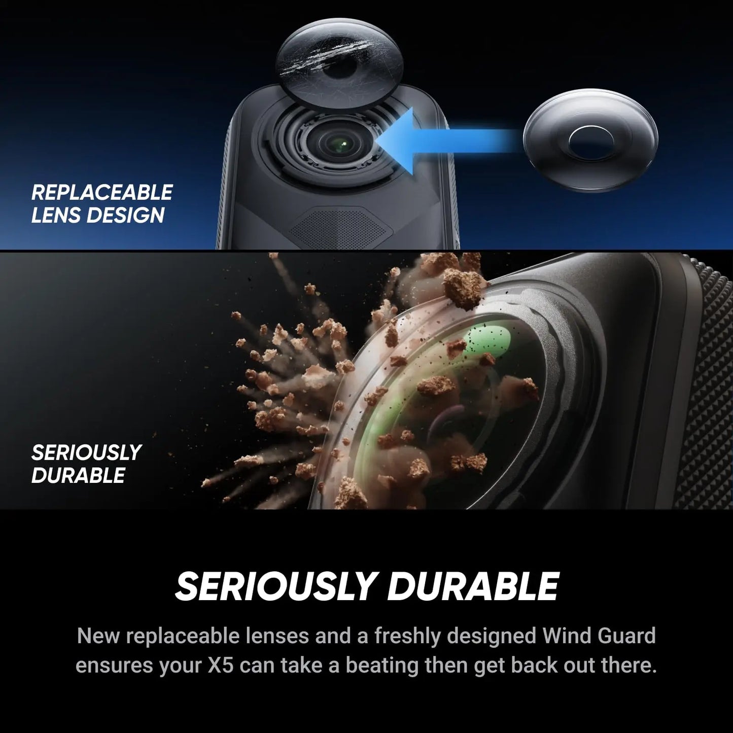 Insta360 X5 8K 360 Degree Action Camera