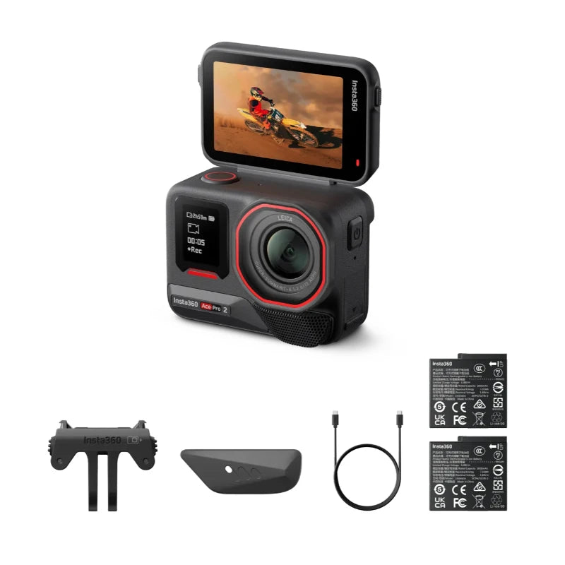 Insta360 Ace Pro AI Powered Action Camera Flip Screen