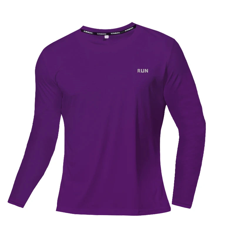 Ice Silk Long Sleeve T Shirt Quick Dry Breathable Outdoor