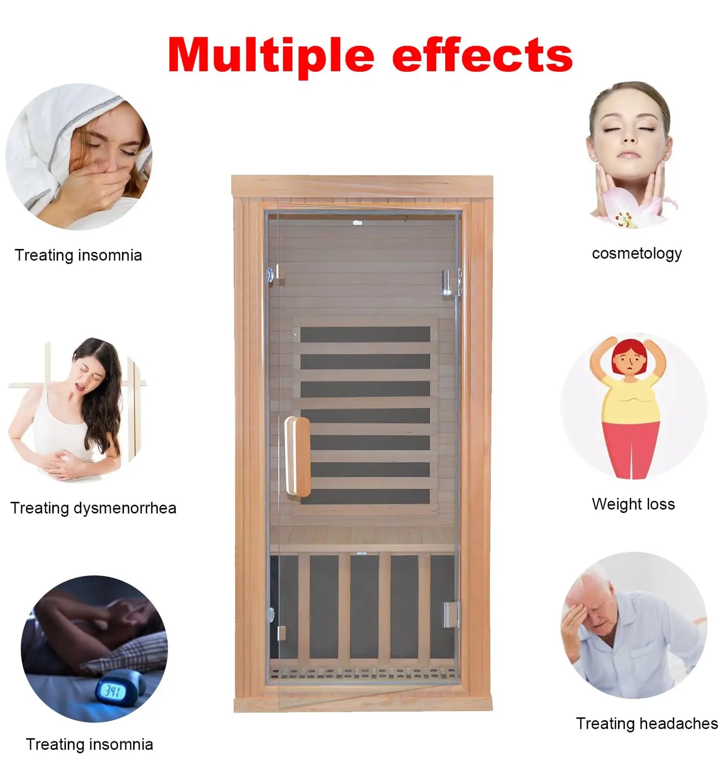 Dynamic Home Infrared Sauna Room For 1 To 2 Persons