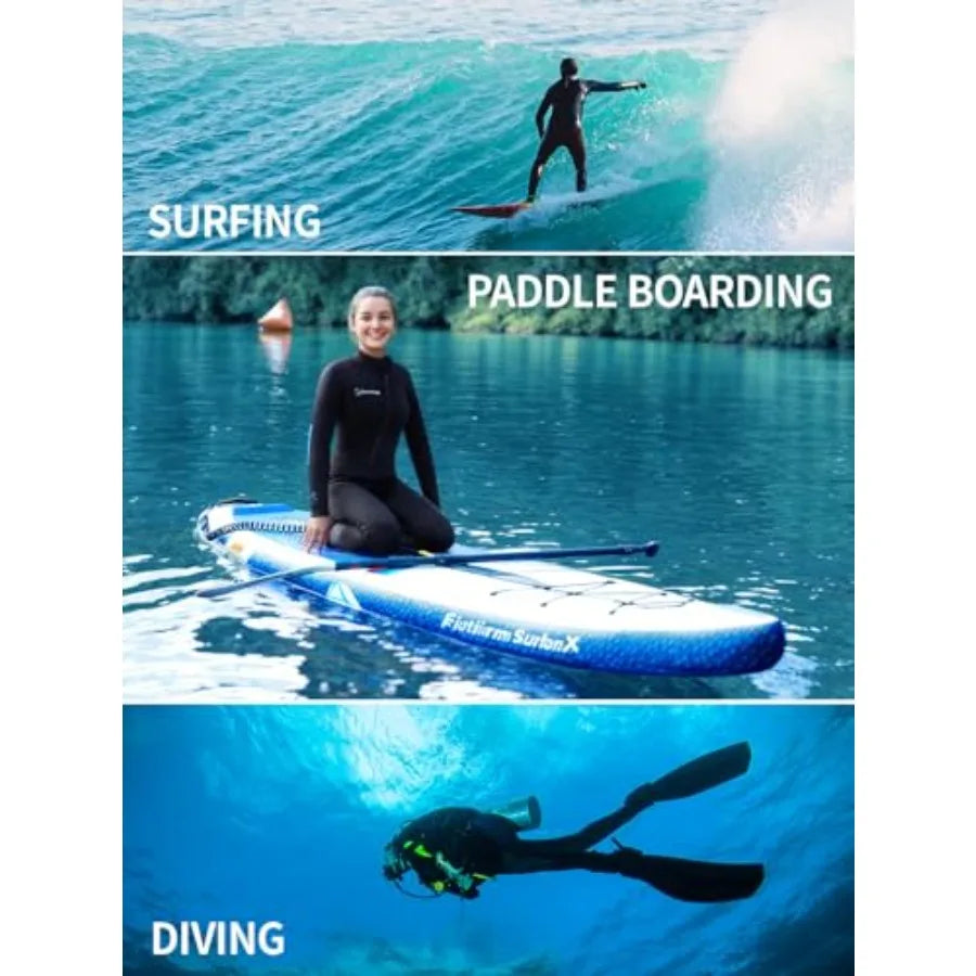 Full Body Front Zip Wetsuit For Scuba Diving And Water Sports