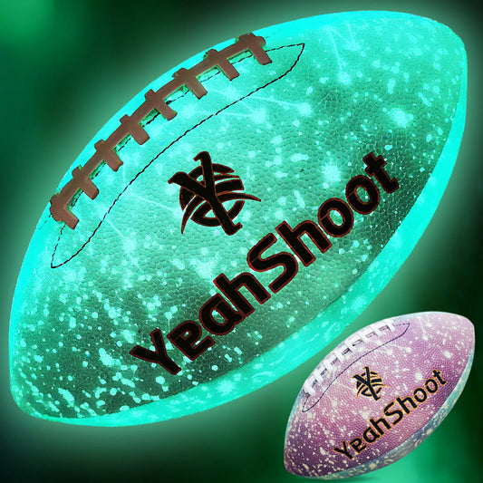 Glow In The Dark American Football With Fluorescent Material
