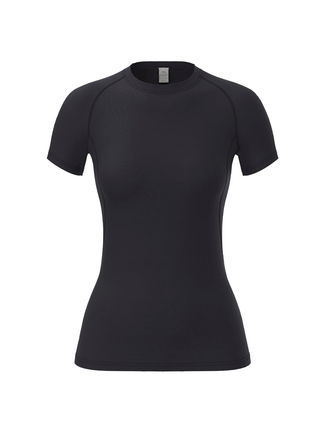 Women's Compression Shirt Short Sleeve Yoga Running T Shirt