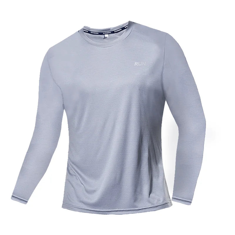 Ice Silk Long Sleeve T Shirt Quick Dry Breathable Outdoor