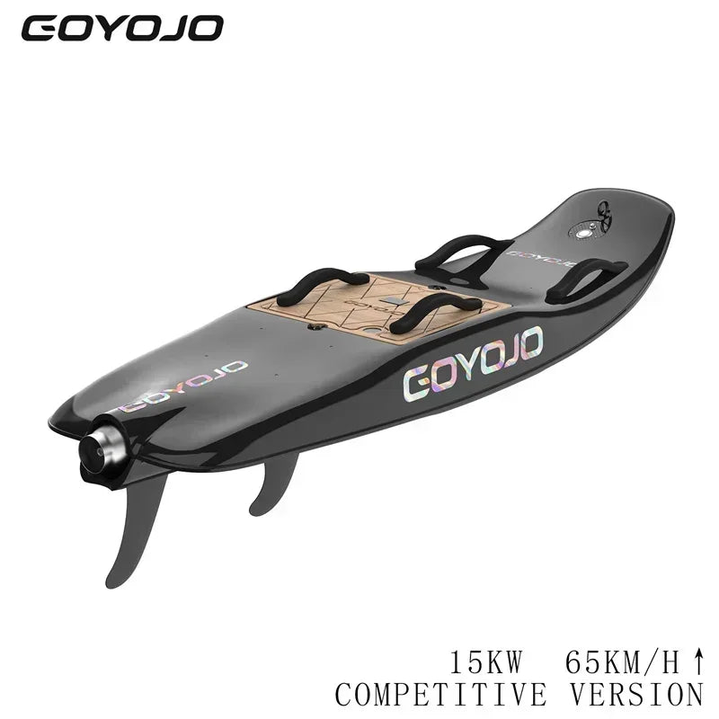Carbon Fiber Electric Surfboard Jetboard 15KW Seaside Speed 65KMH