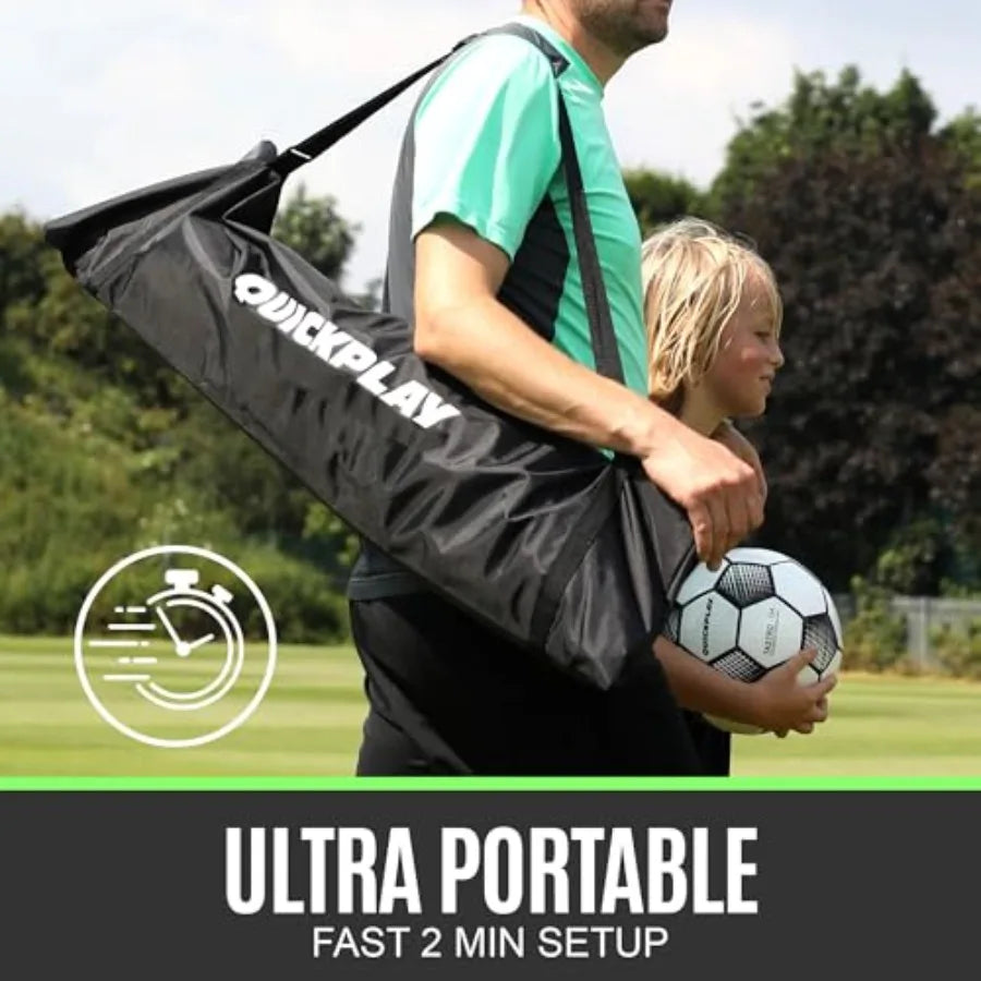 Soccer Rebounder Portable Net System With Alloy Steel Fiberglass
