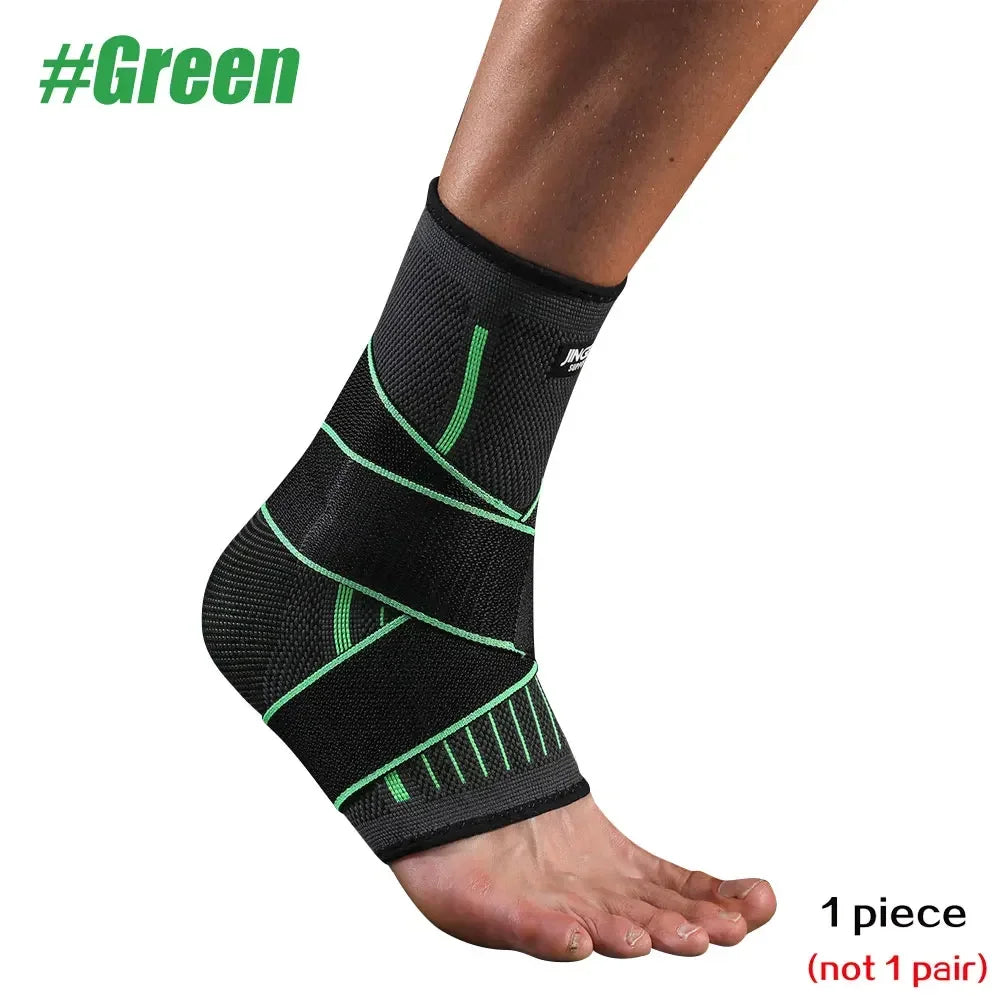 STAWIN Ankle Brace Compression Sleeve Adjustable Support Sprained Ankle