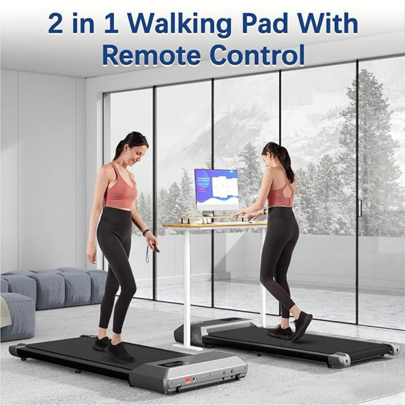Superun 2in1 Treadmill For Home Walking Running Fitness
