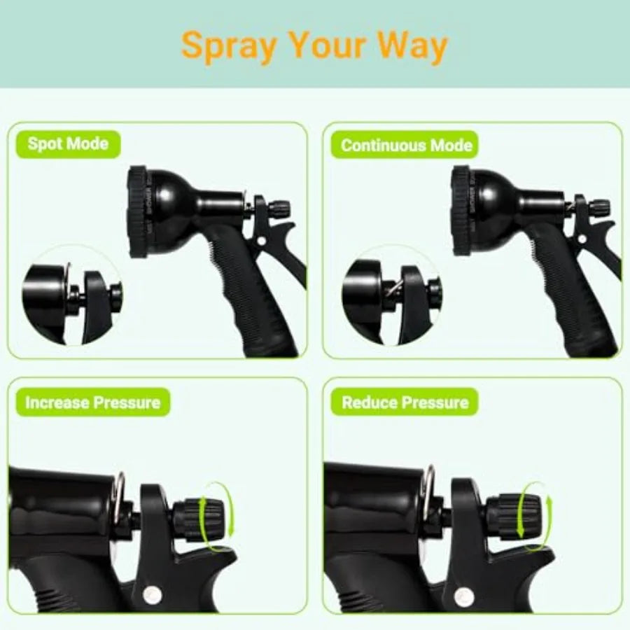 Portable Camping Shower With 10 Spray Modes For Beach Surfing Travel