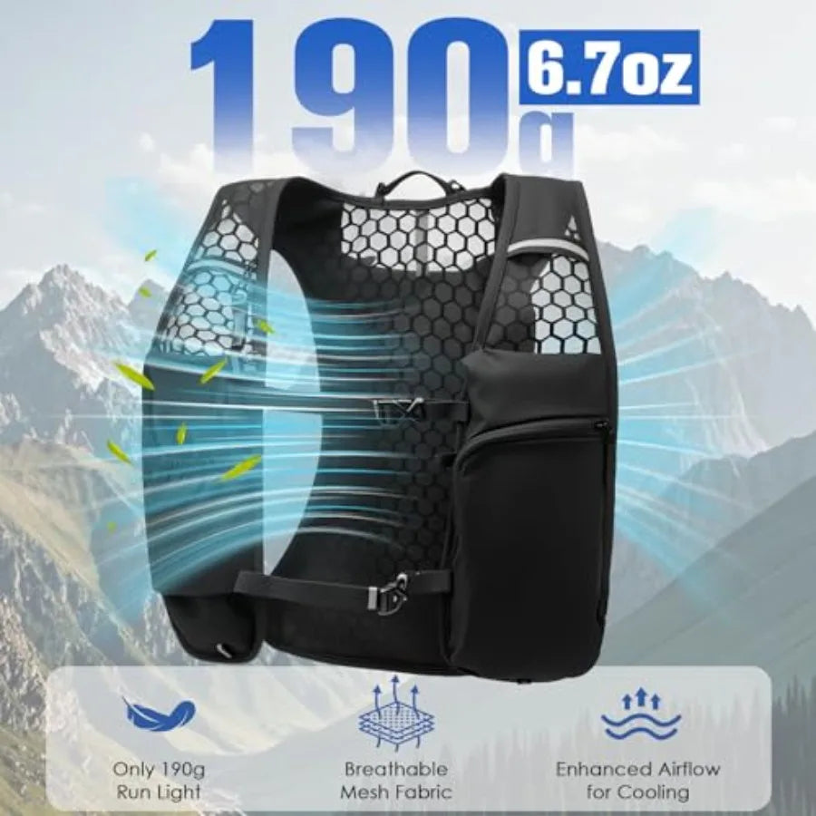 Hiki Hydration Vest Backpack Water Bladder For Running