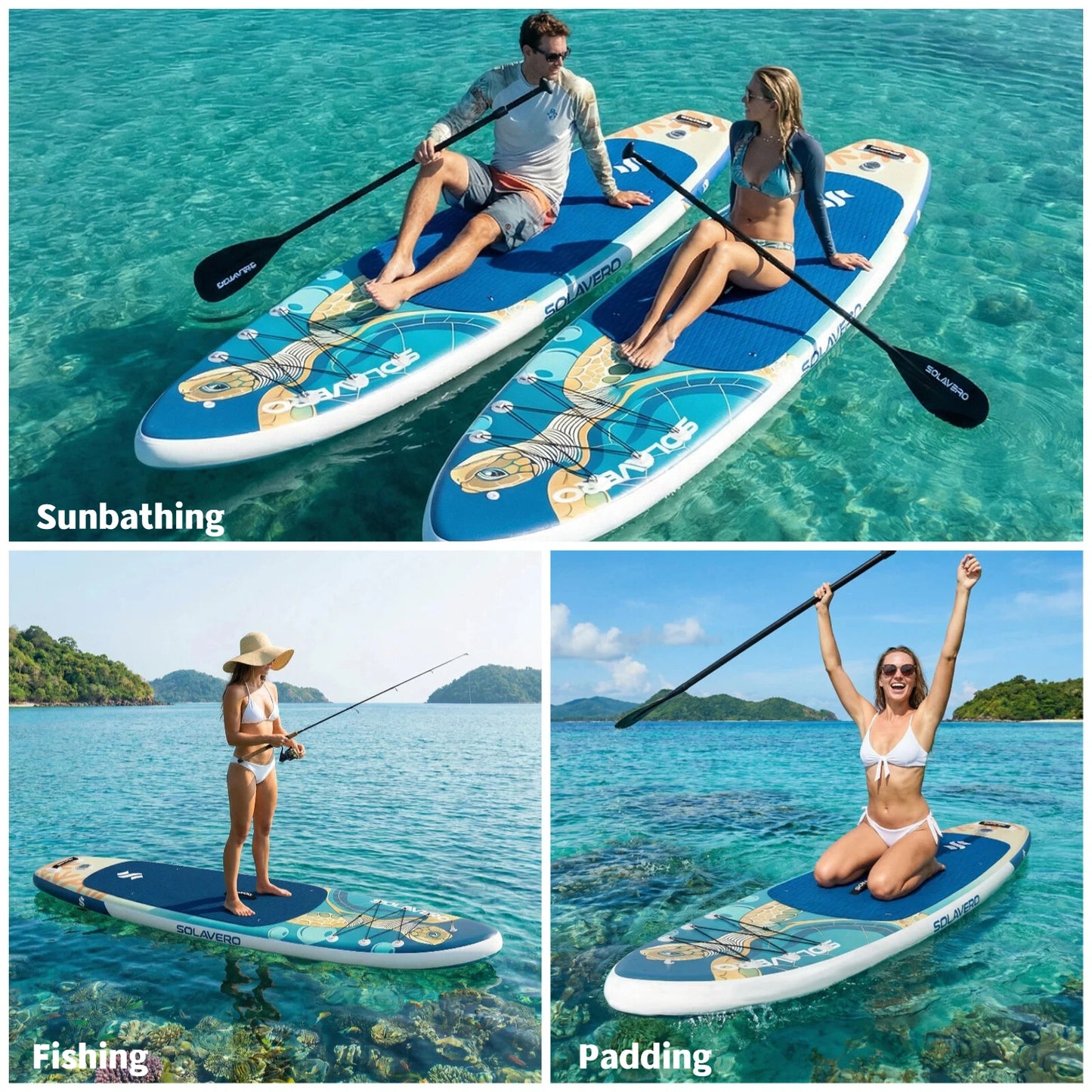 Inflatable Stand Up Paddle Board With Premium Accessories