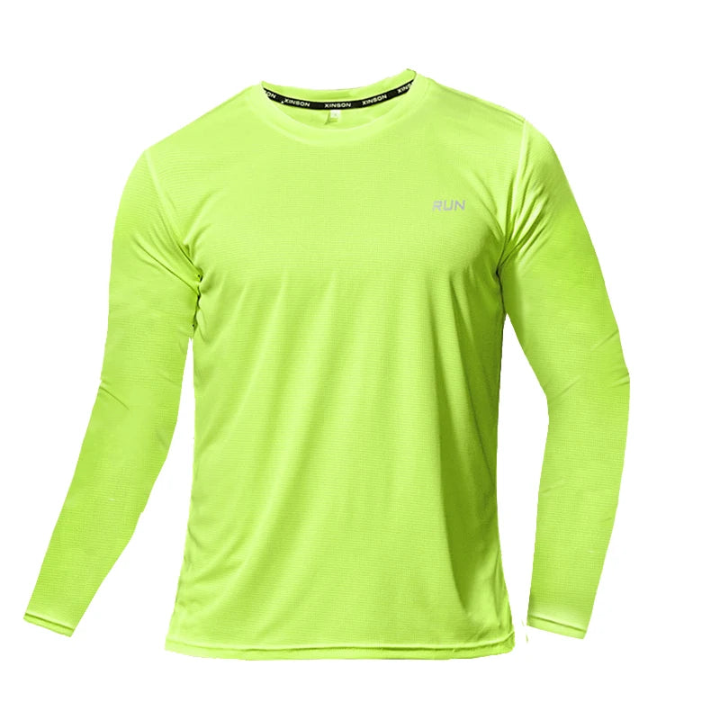 Ice Silk Long Sleeve T Shirt Quick Dry Breathable Outdoor