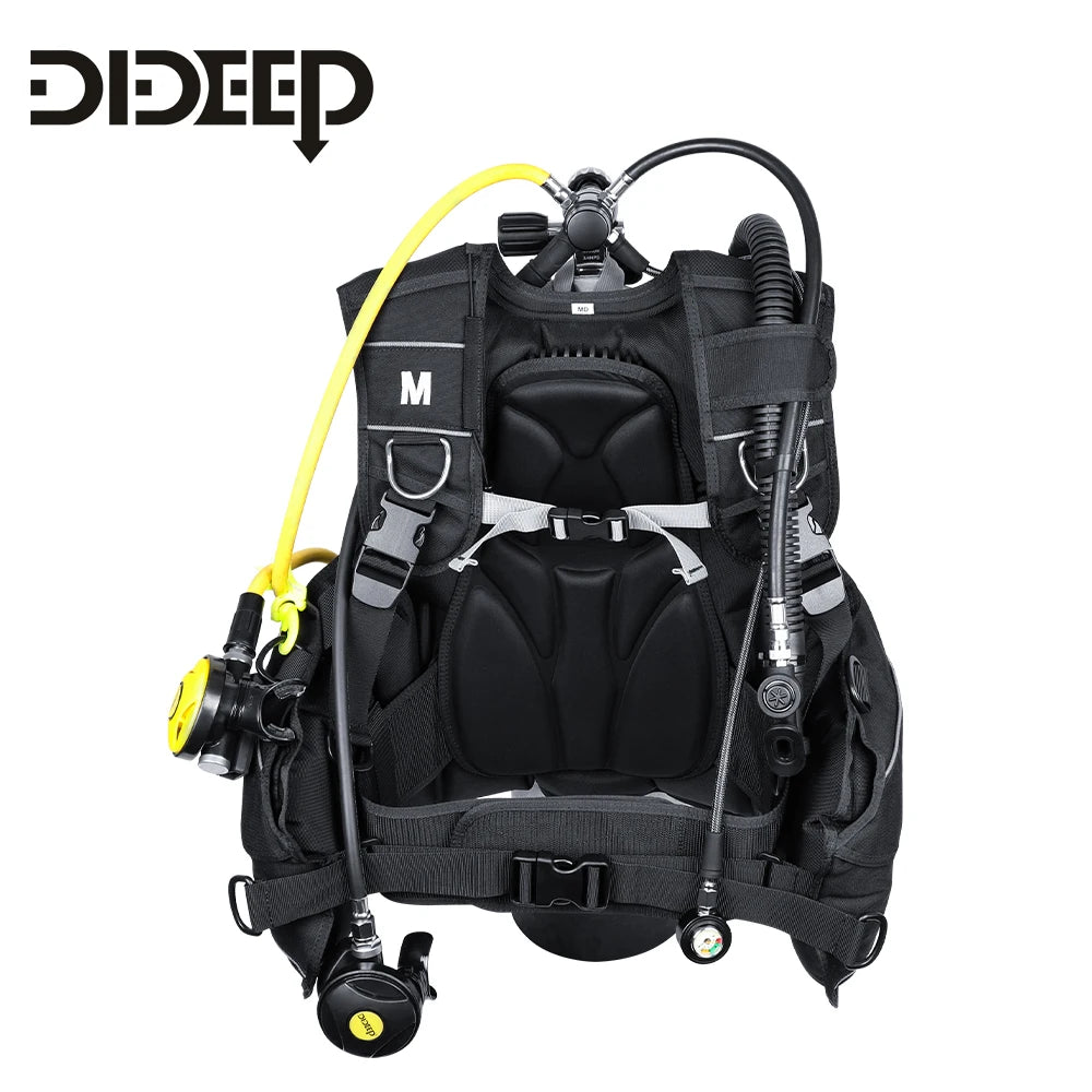 Dideep Jacket Type Scuba Diving BCD High Strength Nylon