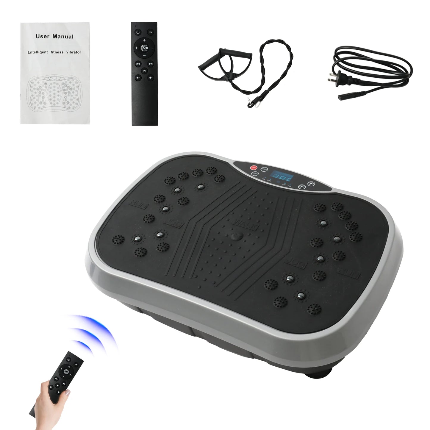 Vibration Plate Home Fitness Machine For Fat Burning Workout