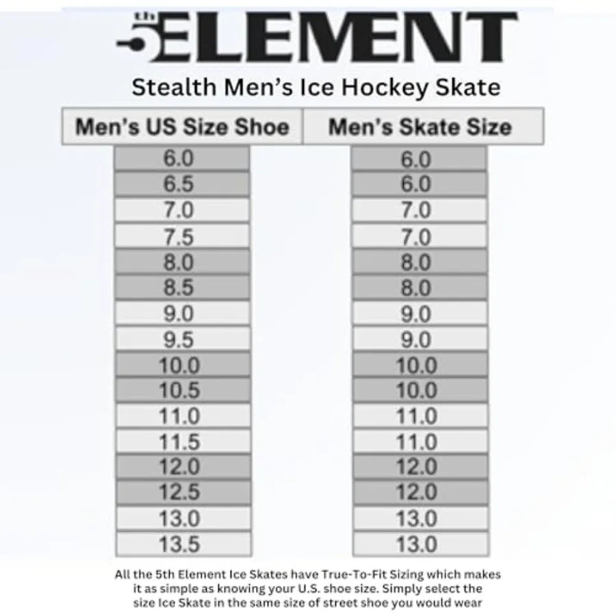 Stealth Ice Hockey Skates For Women With Moisture Resistant Liner