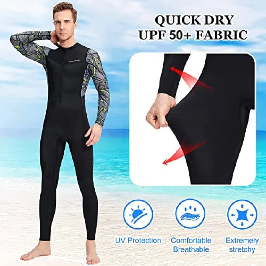 Full Body Rash Guard Wetsuit For Men And Women