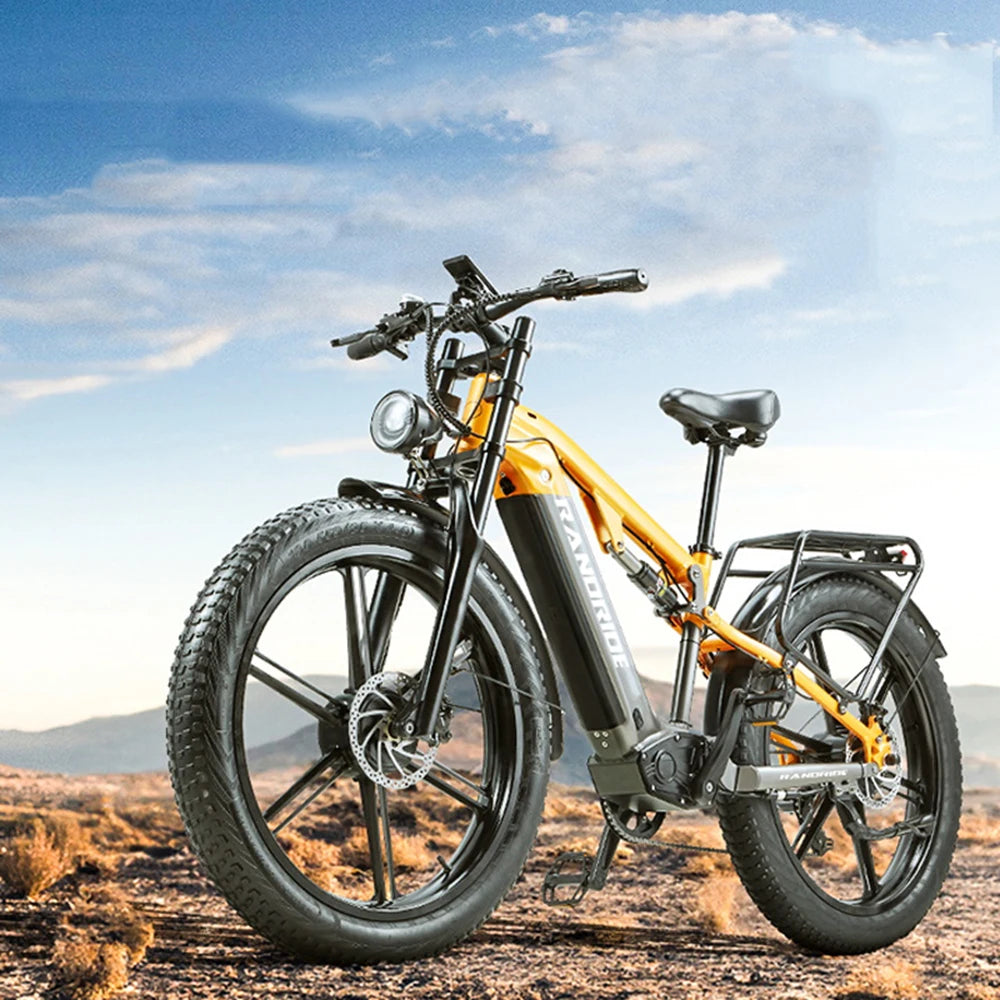 RANDRIDE 2000W Electric Mountain Bike 48V 20Ah 50kmh Off Road