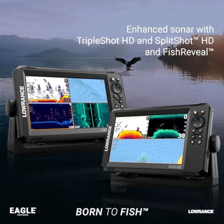 Fish Finder With IPS Screen For Marine Navigation