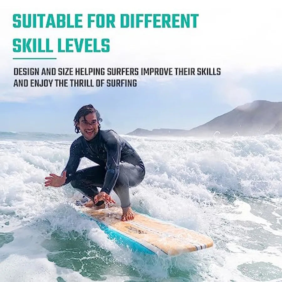 Soft Top Foam Beginner Surfboard For Adults And Kids