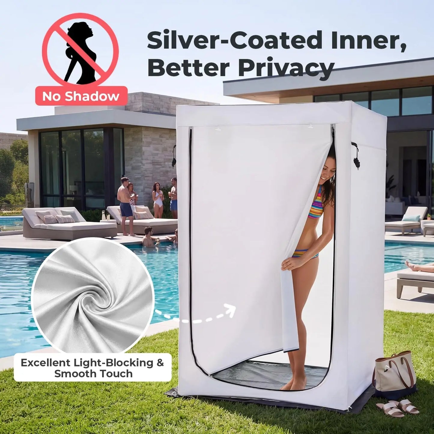 Shower Tent Pop Up Privacy Shelter Outdoor Camping