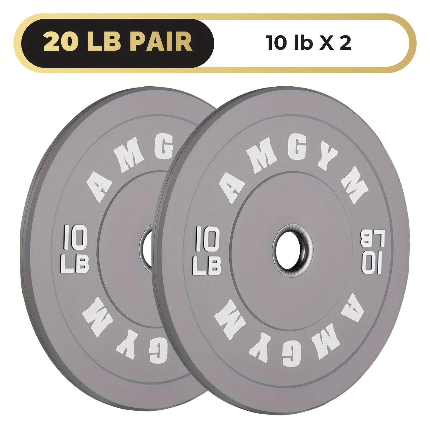 FITVIDS AMGYM Bumper Plate For Strength Training