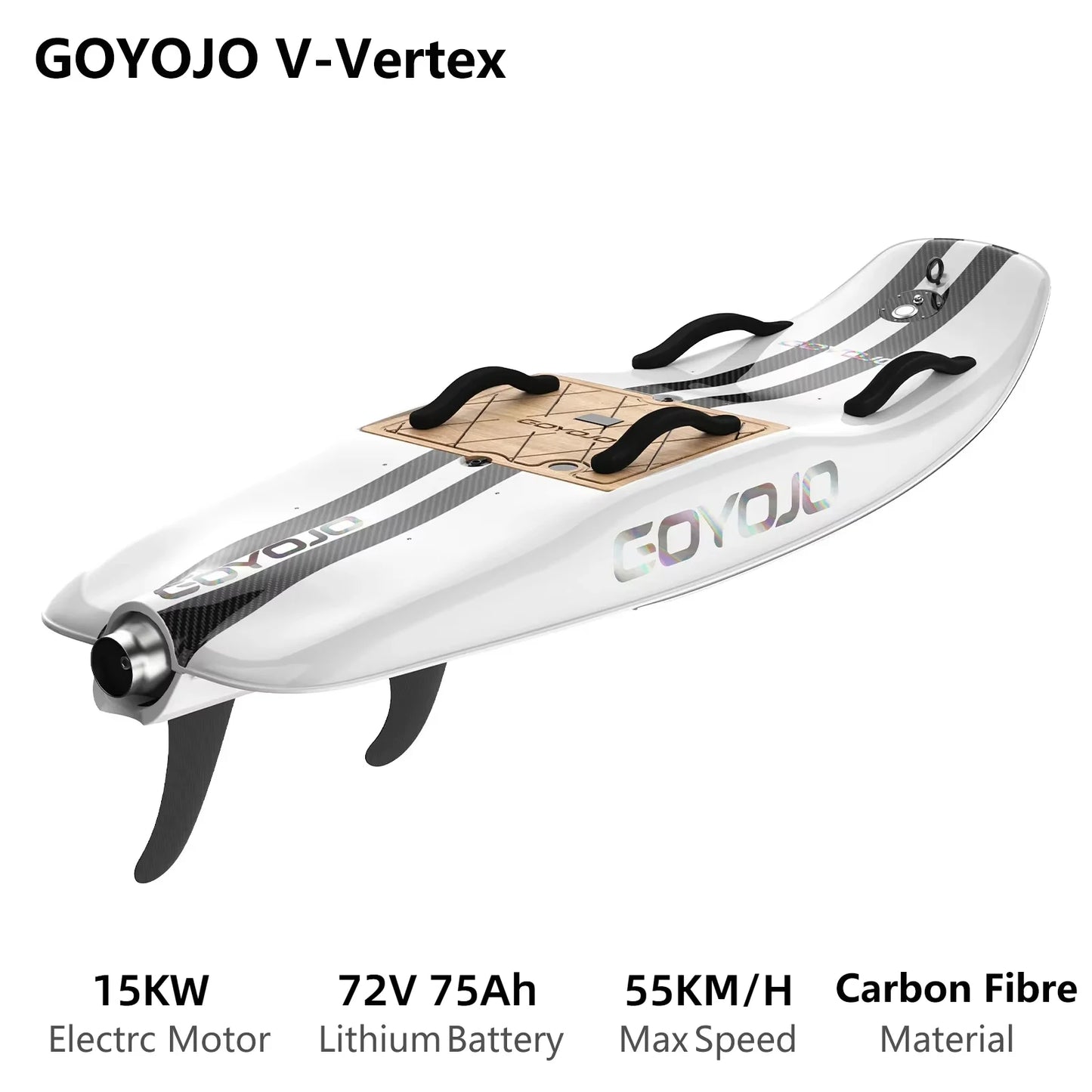 Carbon Fiber Electric Jet Surfboard 15KW for Adults