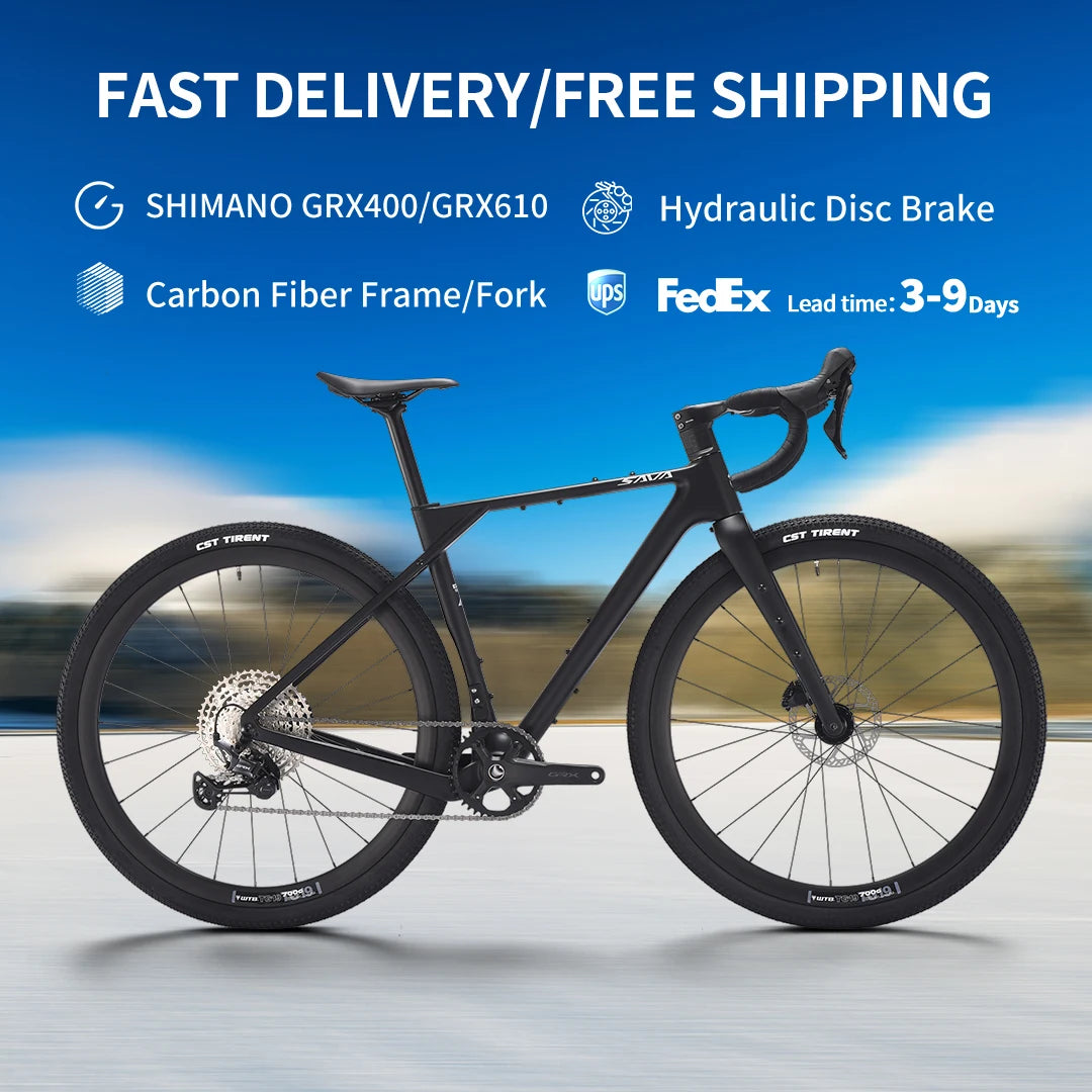 SAVA Gelaro Gravel Bike With GRX Gearset