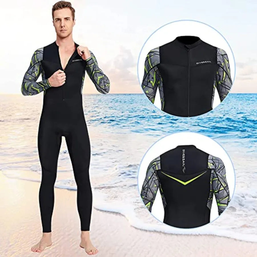 Full Body Rash Guard Wetsuit For Men And Women