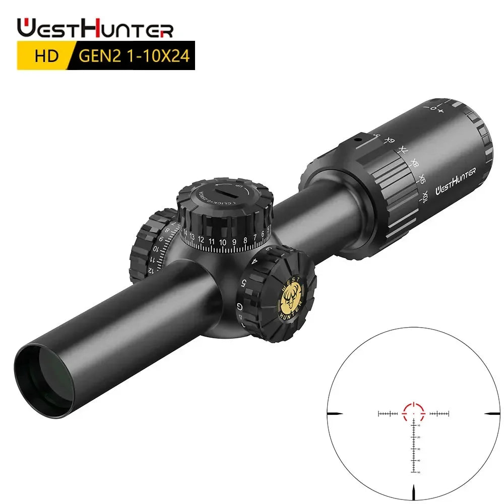 WestHunter HD Gen2 LPVO Riflescope With IR Illumination