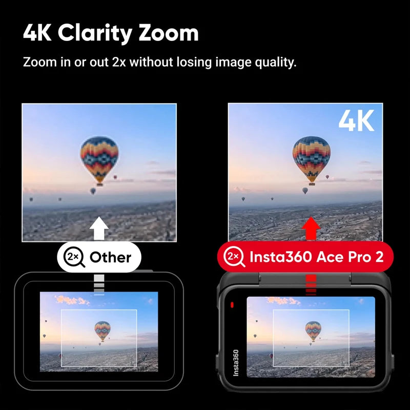 Insta360 Ace Pro AI Powered Action Camera Flip Screen