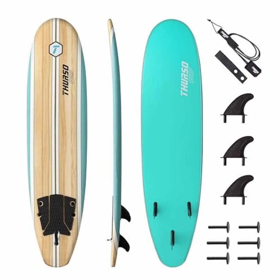 Soft Top Foam Beginner Surfboard For Adults And Kids