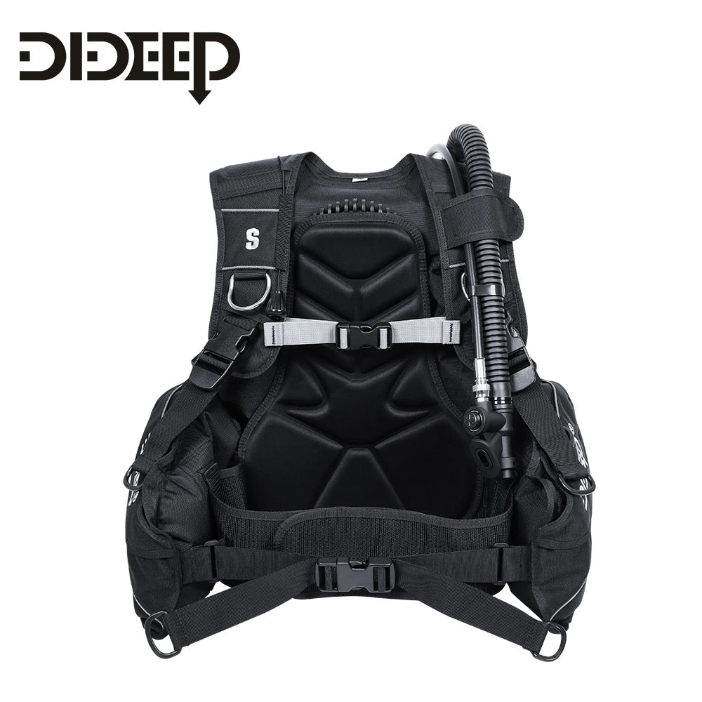 Dideep Jacket Type Scuba Diving BCD High Strength Nylon