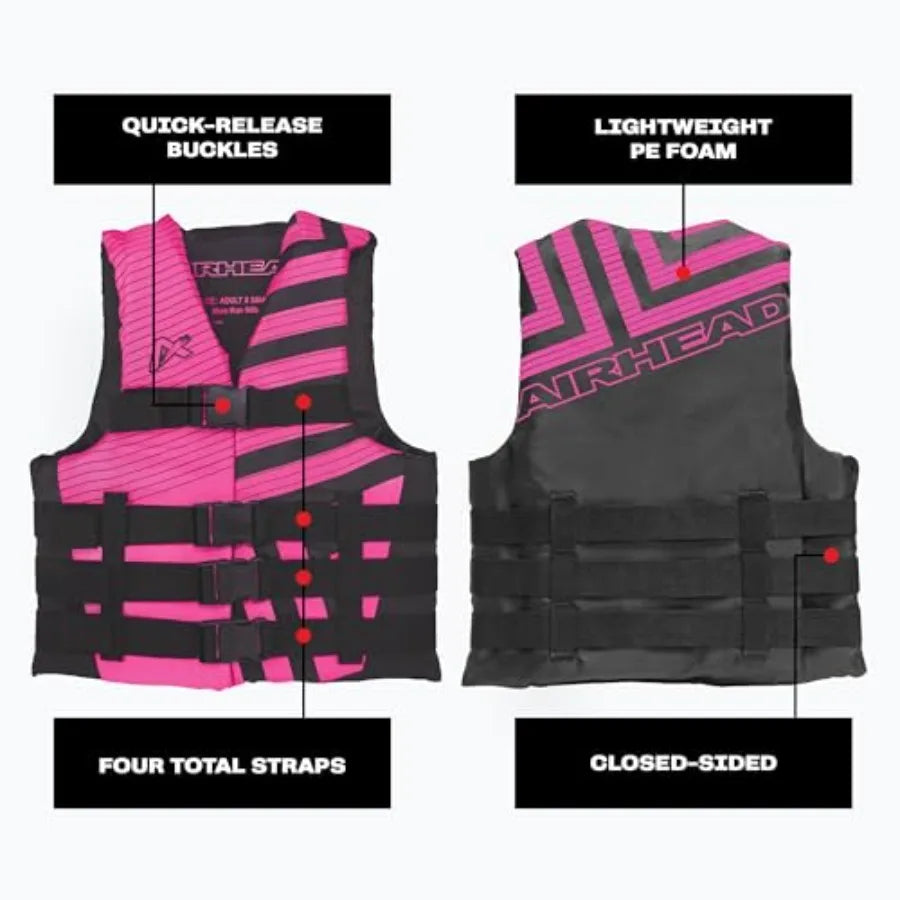 USCG Approved Adult Life Jacket For Watersports