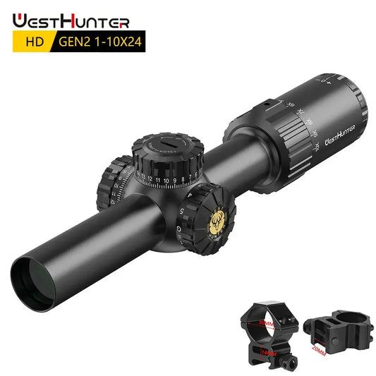 WestHunter HD Gen2 LPVO Riflescope With IR Illumination