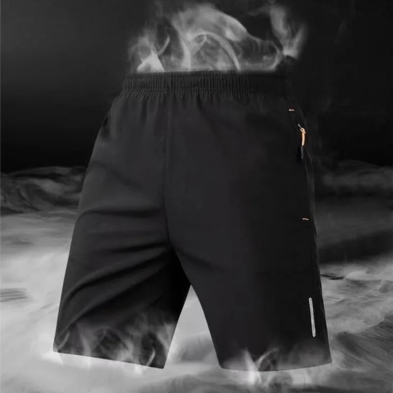 Summer Ice Silk Quick Dry Running Shorts