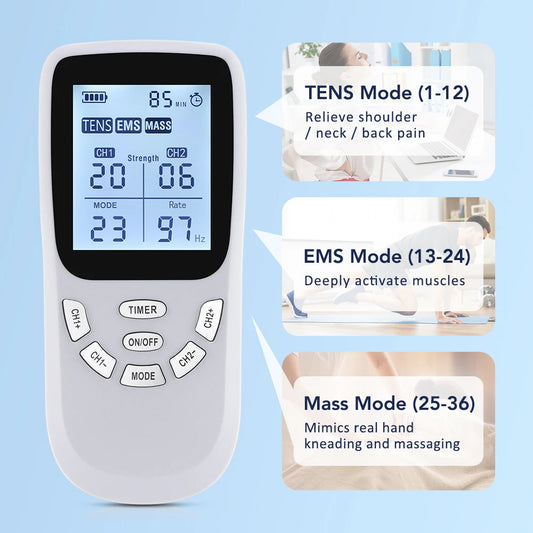 EMS TENS Muscle Stimulator With 36 Modes