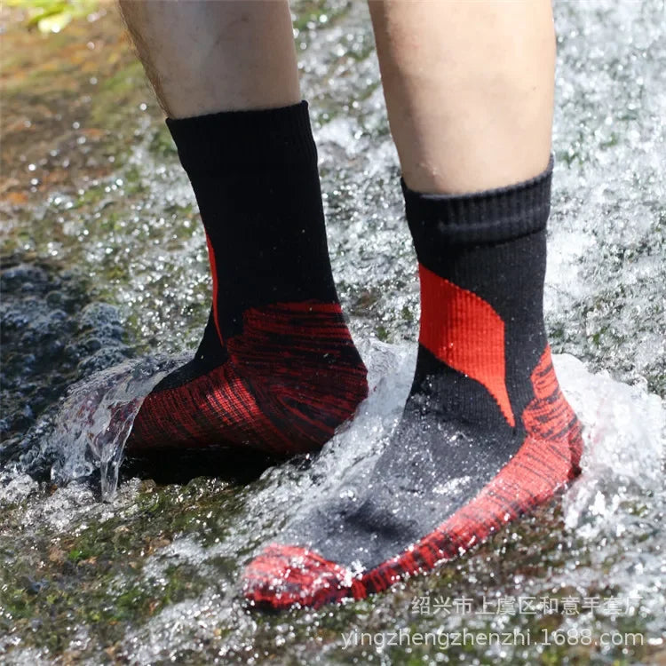 Waterproof Breathable Outdoor Socks For Hiking Skiing Winter