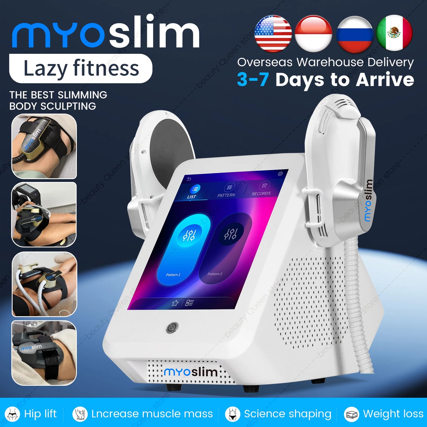 MYOSLIM 6500W EMS Neo RF Body Sculpt Machine