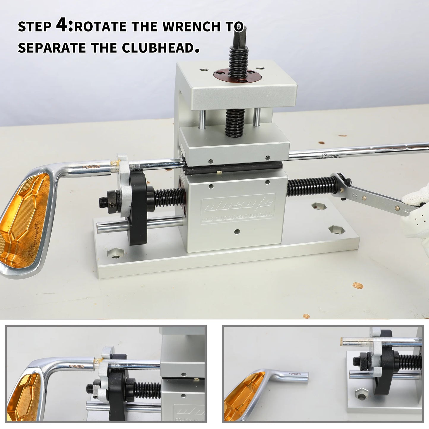 Wosofe Golf Shaft Puller And Clubhead Remover Tool