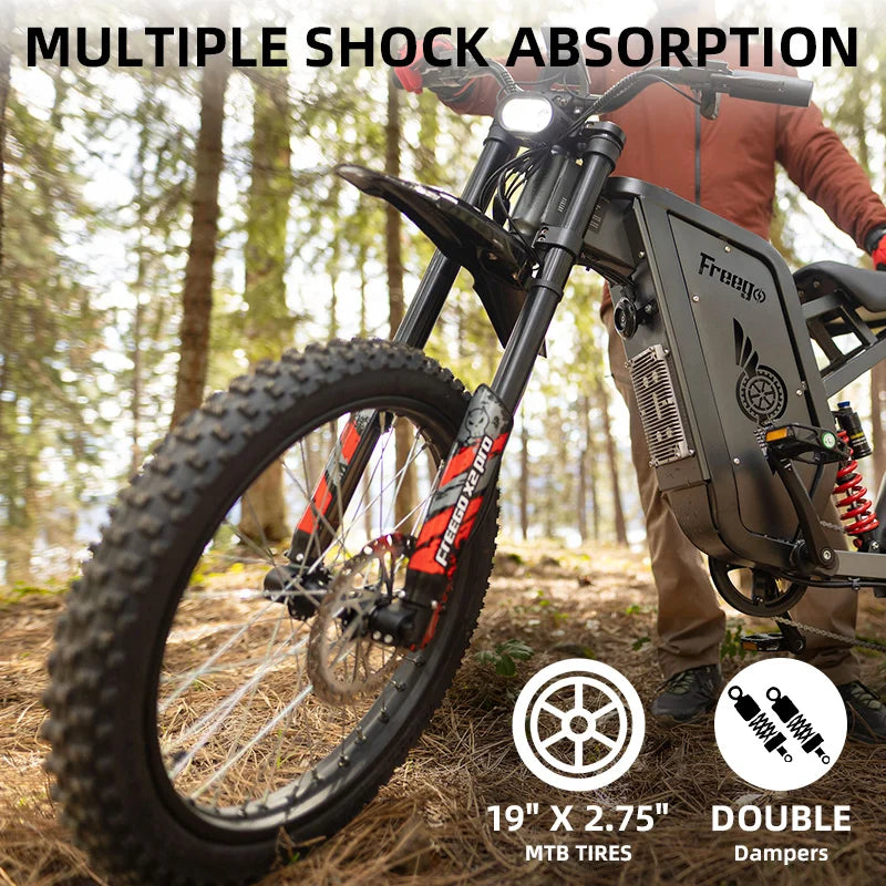 Freego X2 Pro Electric Dirt Bike For Adults 60V 30Ah